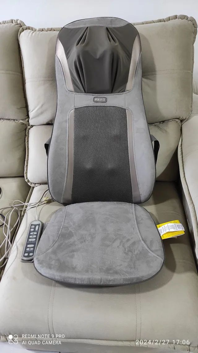 HoMedics, Shiatsu Elite Massage Cushion with Heat, MCS-840HA