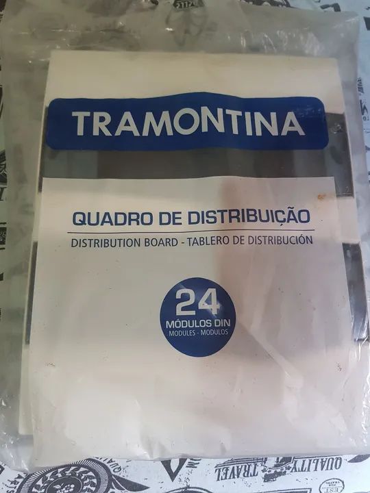 Quadro de Distribuição de energia para 24 disjuntores - Tramontina  - Foto 2