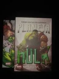 livro planeta hulk + marcador