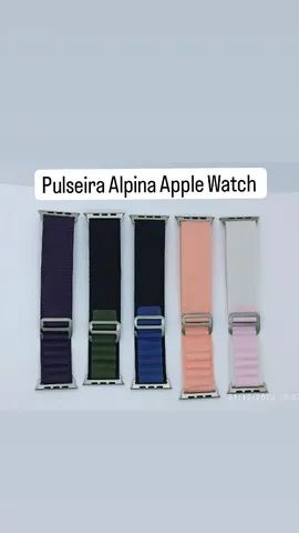 Pulseira Loop Alpina 42 44 49 mm Apple Watch W8 Iwo Ultra etc - Foto 4