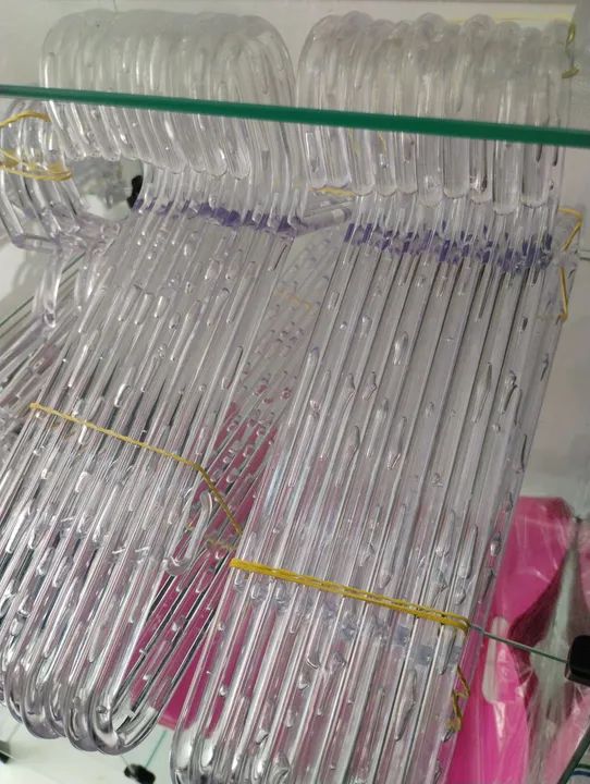 Cabides transparente - Kit 10un 36,00