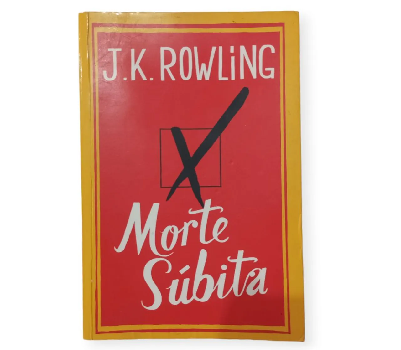 Livro Morte Súbita - J.K Rowling livraria sebo bazar