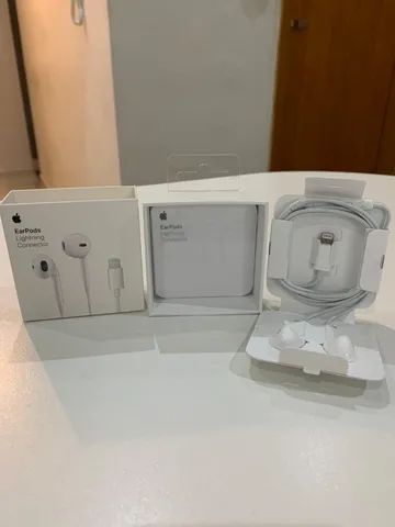 Fone Apple EarPods Lightning Connector - Foto 3