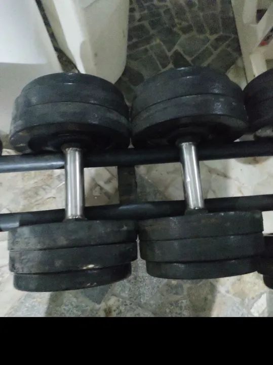 Vendo Halteres montado - Foto 5