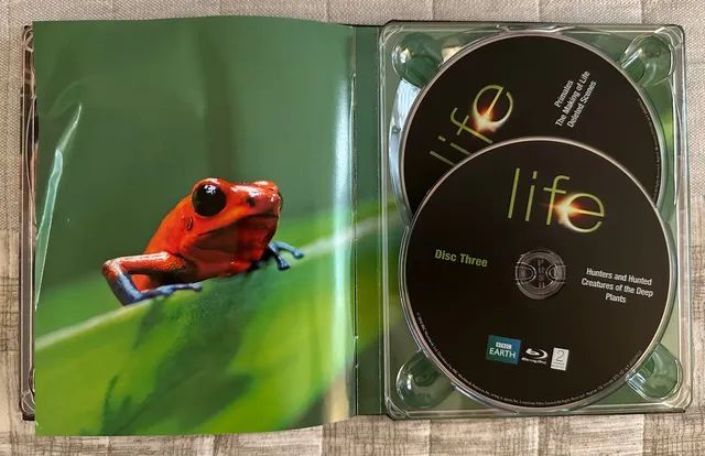 Blu-Ray Life,4 Cds, BBC Earth, Importado. - Foto 4