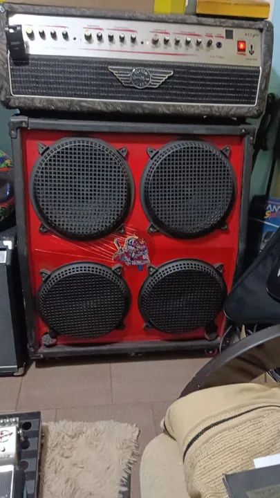 Amplificador de Guitarra  warm music + gabinete 4x12
