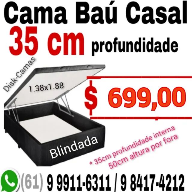 Cama baú - Somos Fábricantes !!! Temos colchão e cabeceira 