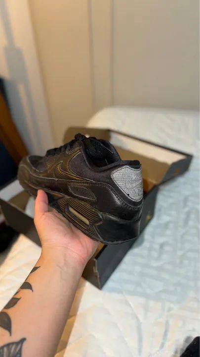 Tênis Nike Air Max 90 Preto - Foto 5