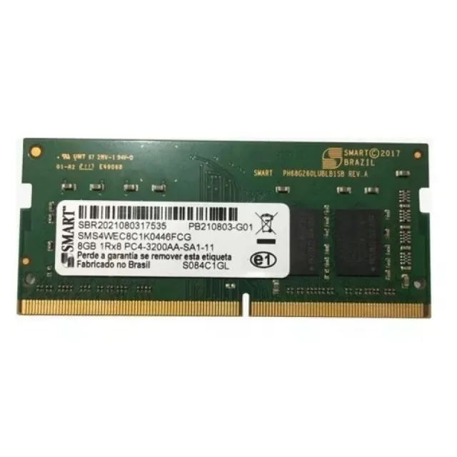 Memória RAM SMART 8GB DDR4 3200MHz