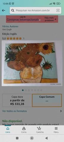 Posters de gravuras book Van Gogh (livro de pôsteres) - Foto 2