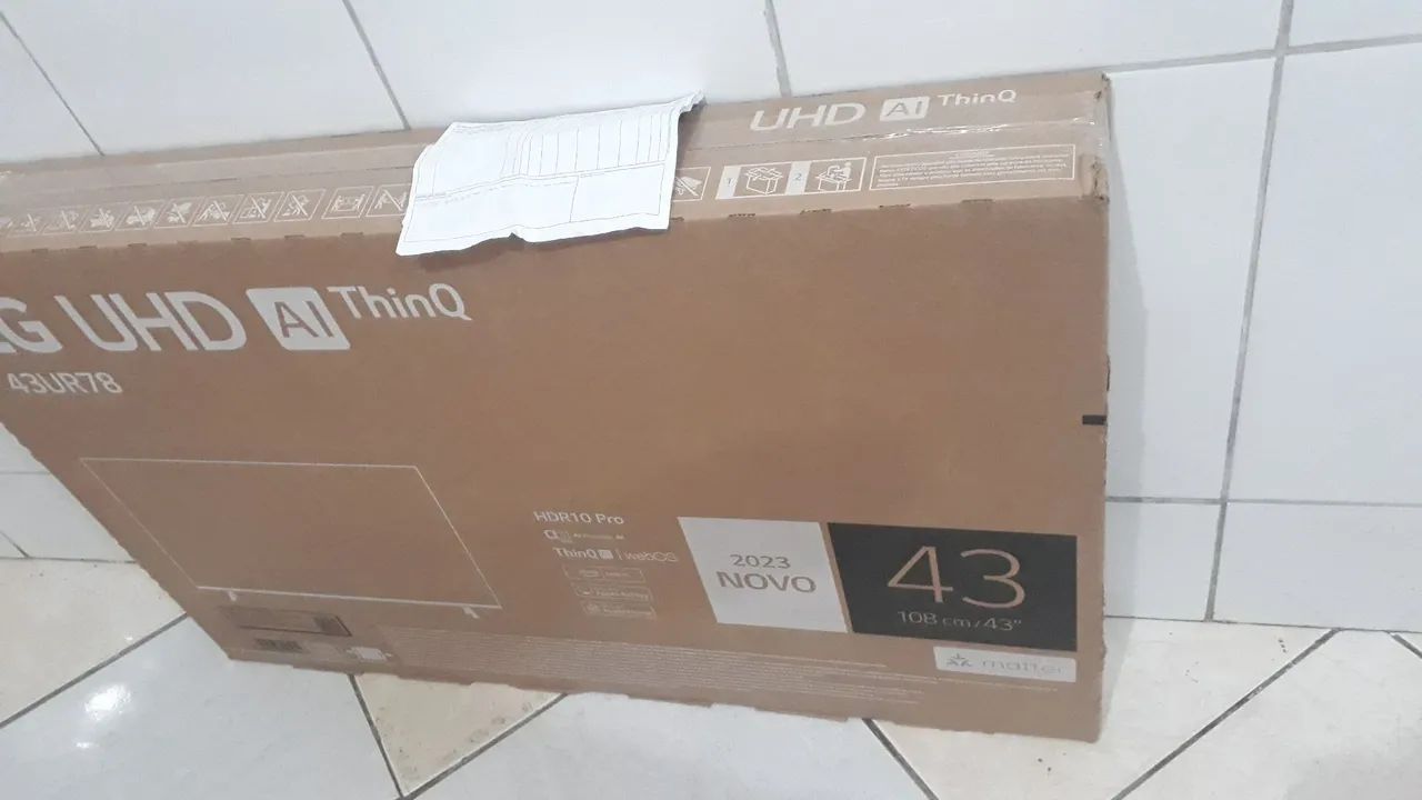 Tv smart LG 43 polegadas 4k  - Foto 4