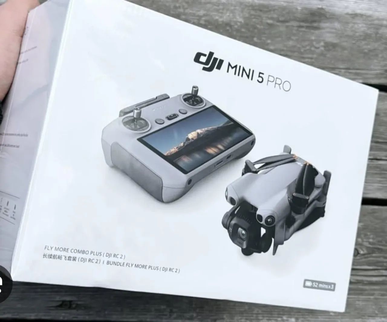 Drone dji mini5 combo plus 52min