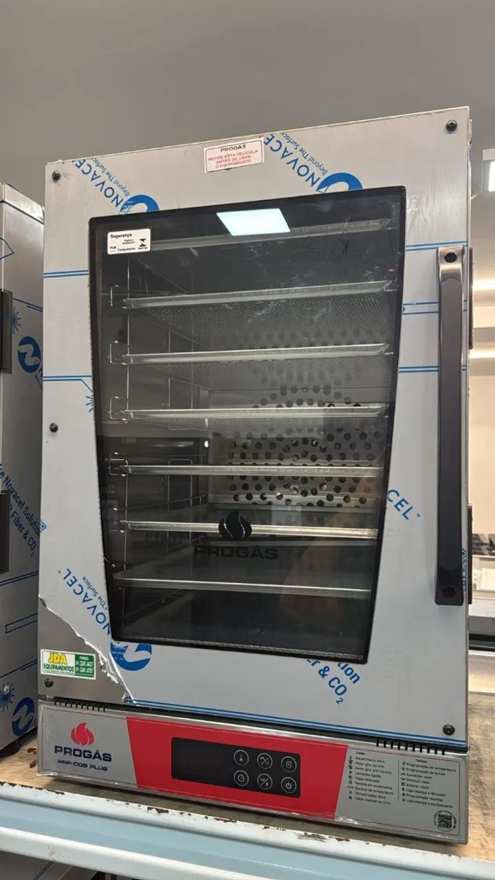 Forno eletrico turbo - 220v - prp 008 - marca progás - com vapor - 8 telas  - Foto 2
