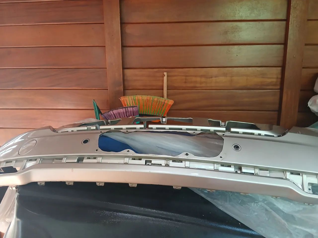 Parachoque traseiro jeep commander 
