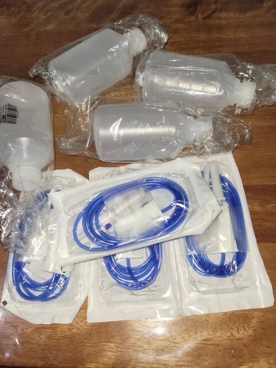 Equipo para Nutrição e Frasco (sonda)