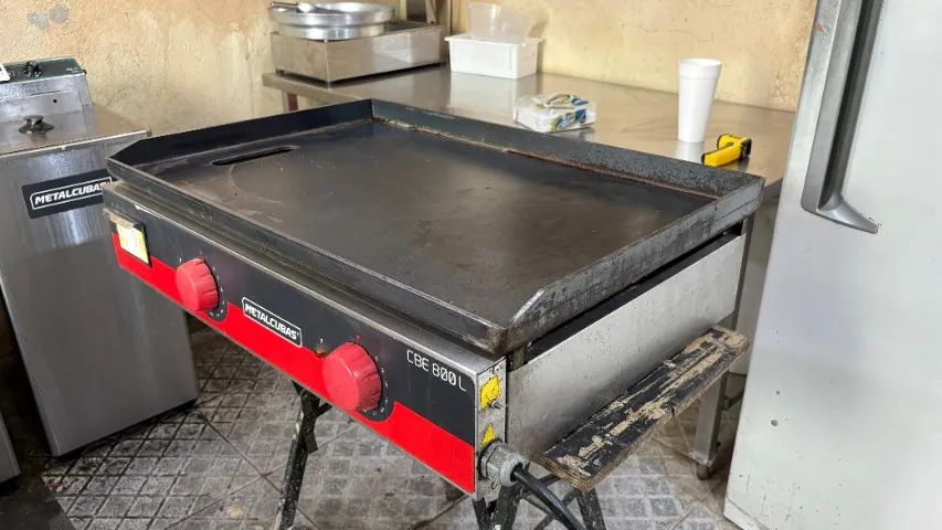 CHAPA METALCUBAS CBE800 L 80X52 CM 127V - Foto 2