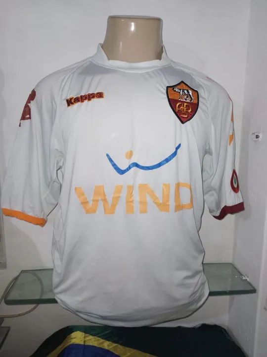 Camisa oficial Roma da Itália kapps 2008 - Foto 3