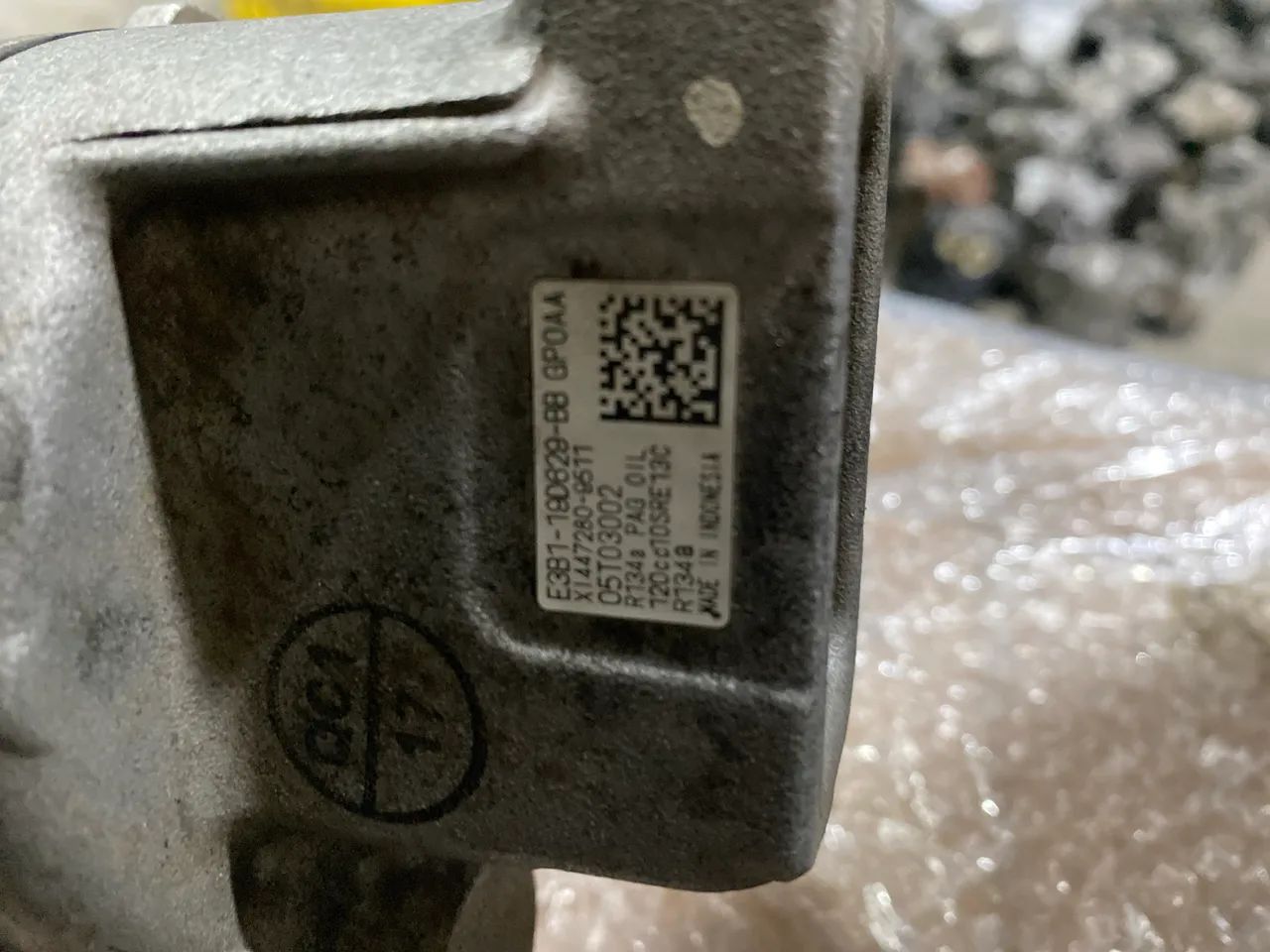 Compressor de Ar Condicionado Ford Ka 3cc código : E3B119D629BB - Foto 5