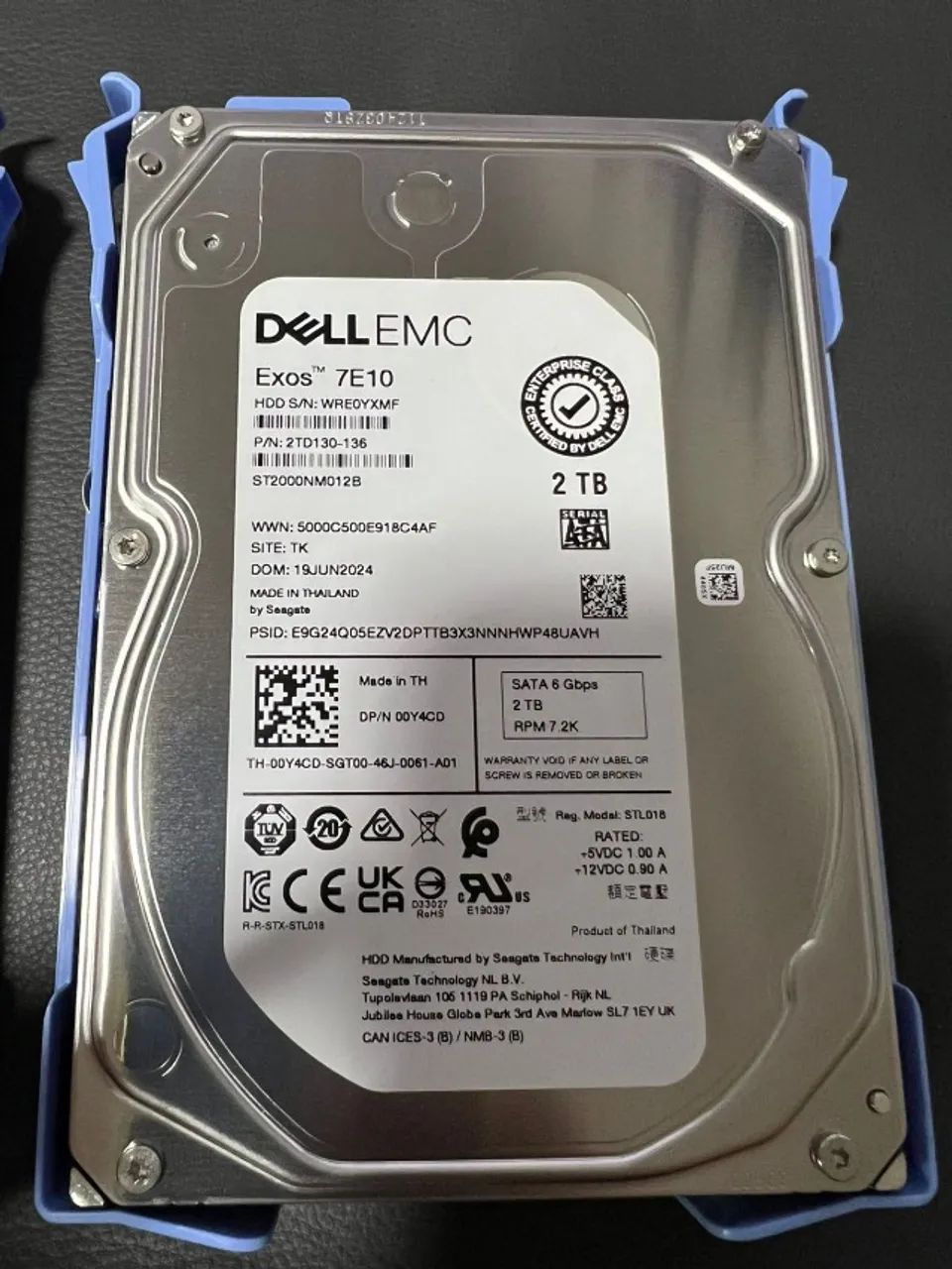 HD Dell 2 Tera - Servidores e Desktop