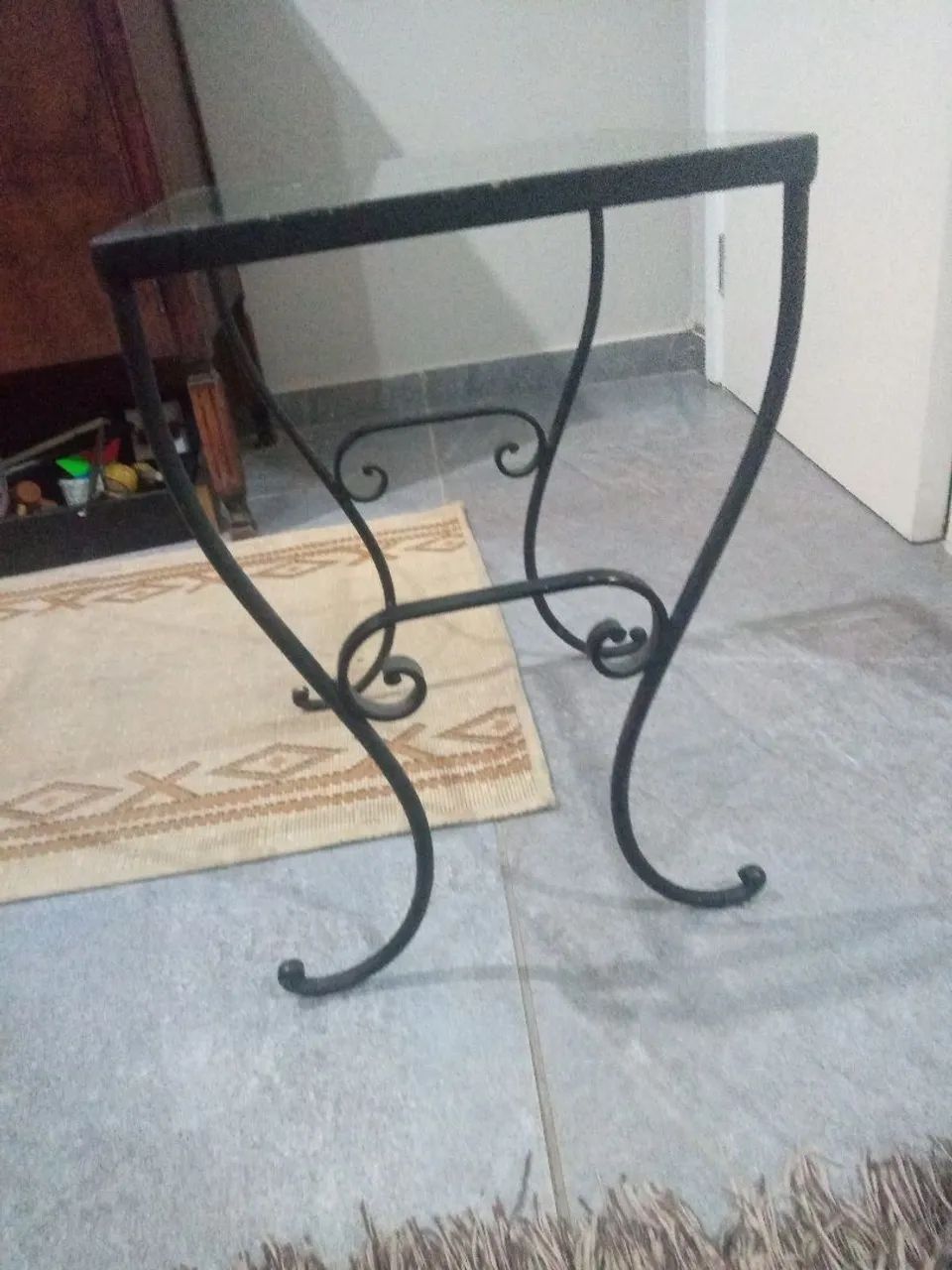 Mesa antiga de ferro  - Foto 3