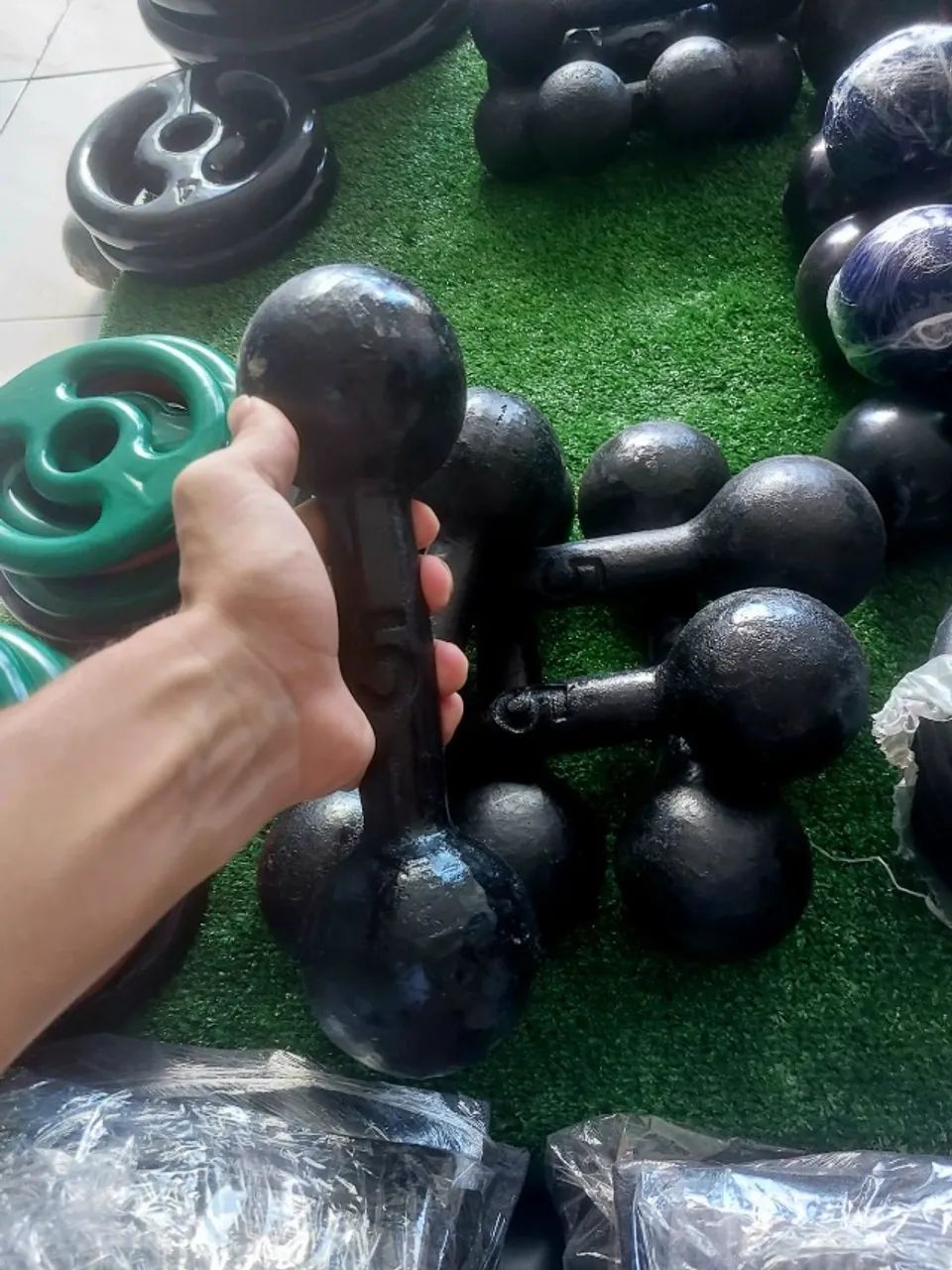 Halteres pintados bola 5kg