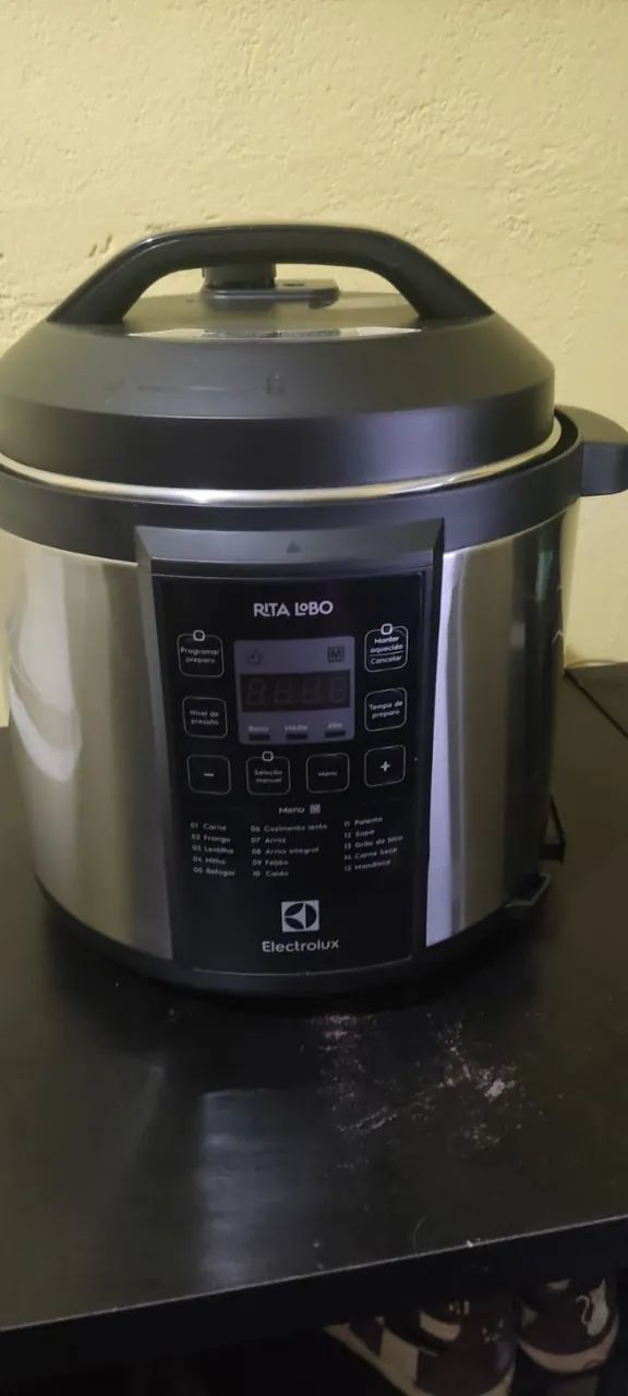 Panela de pressão Elétrica, PCC20, 6L, Preto, 127V, Electrolux - Foto 3