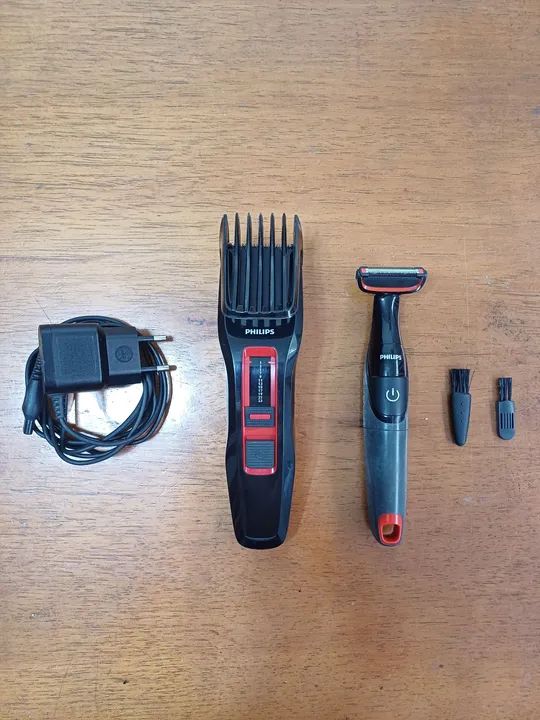 Kit aparador de cabelo série 3000 + aparador de pelos do corpo bodygroom 100