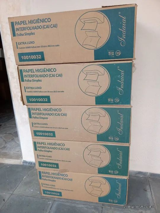 Papel Higiênico Interfolhado 