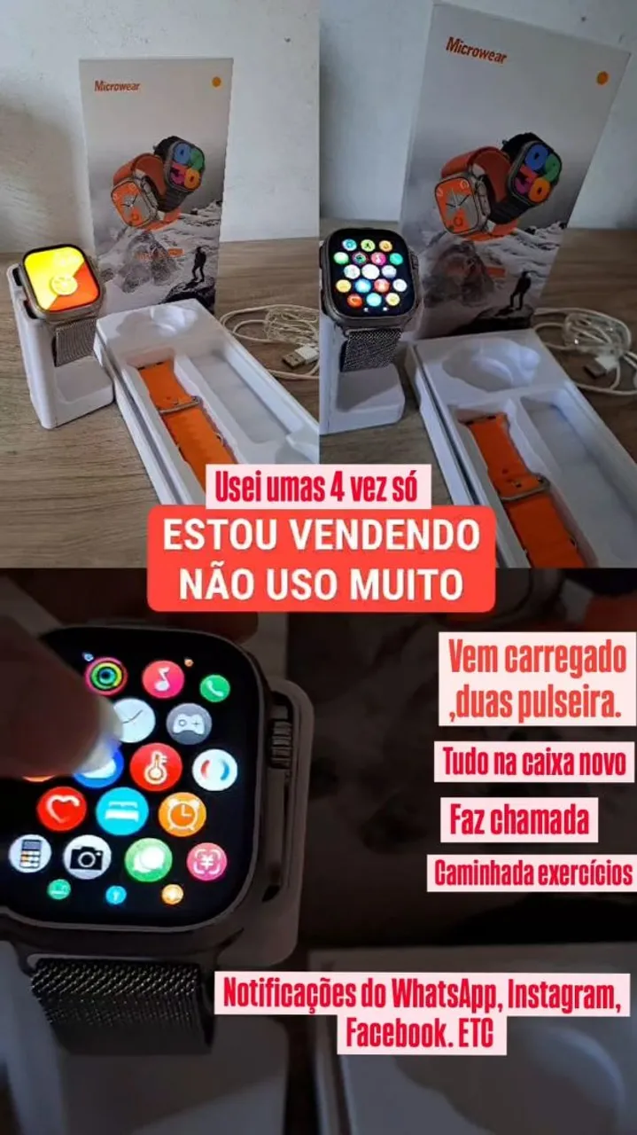 Smartwatch Microwear Ultra 9 plus