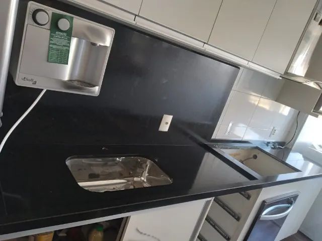 Bancadas em granitos e mármores