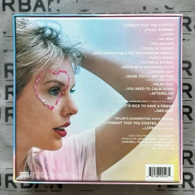 BOX SET Taylor Swift - Lover Limited Edition CD - Foto 4