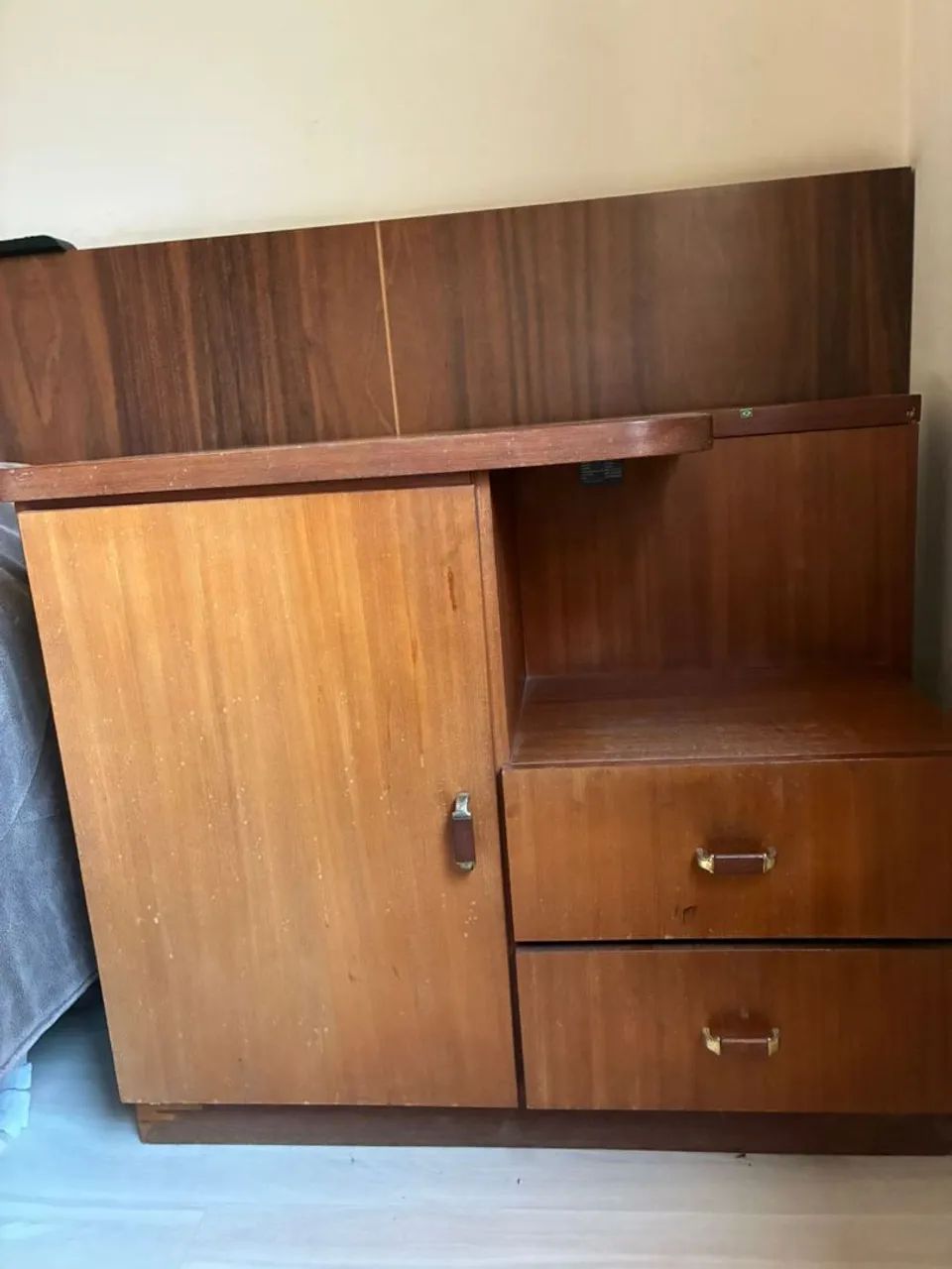 Cômoda/Escrivaninha Vintage de Madeira