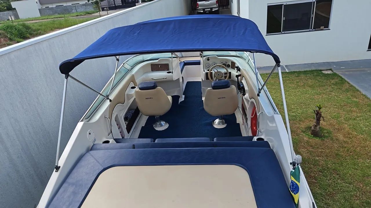 Lancha mercury 21 pés com motor mercury 175hp - Foto 3