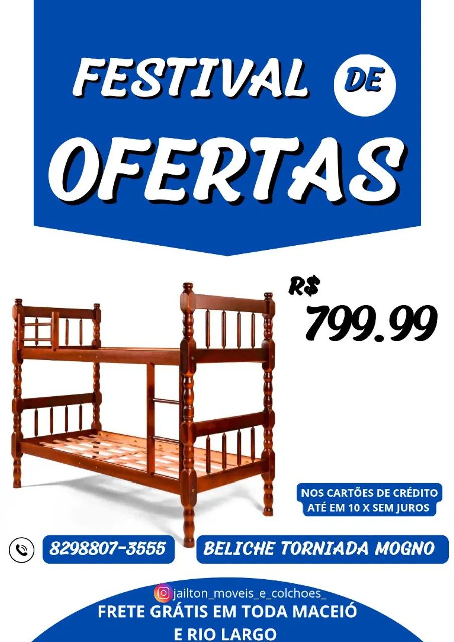 Beliche Torniada Mogno em Oferta
