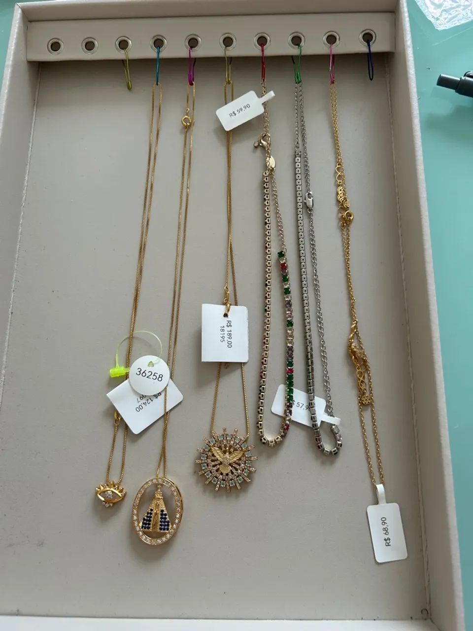 Kit de bijuterias e semijoias - Foto 3