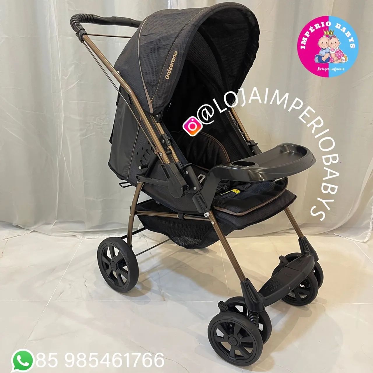 Carrinho de Bebê Galzerano cobre  - Foto 2