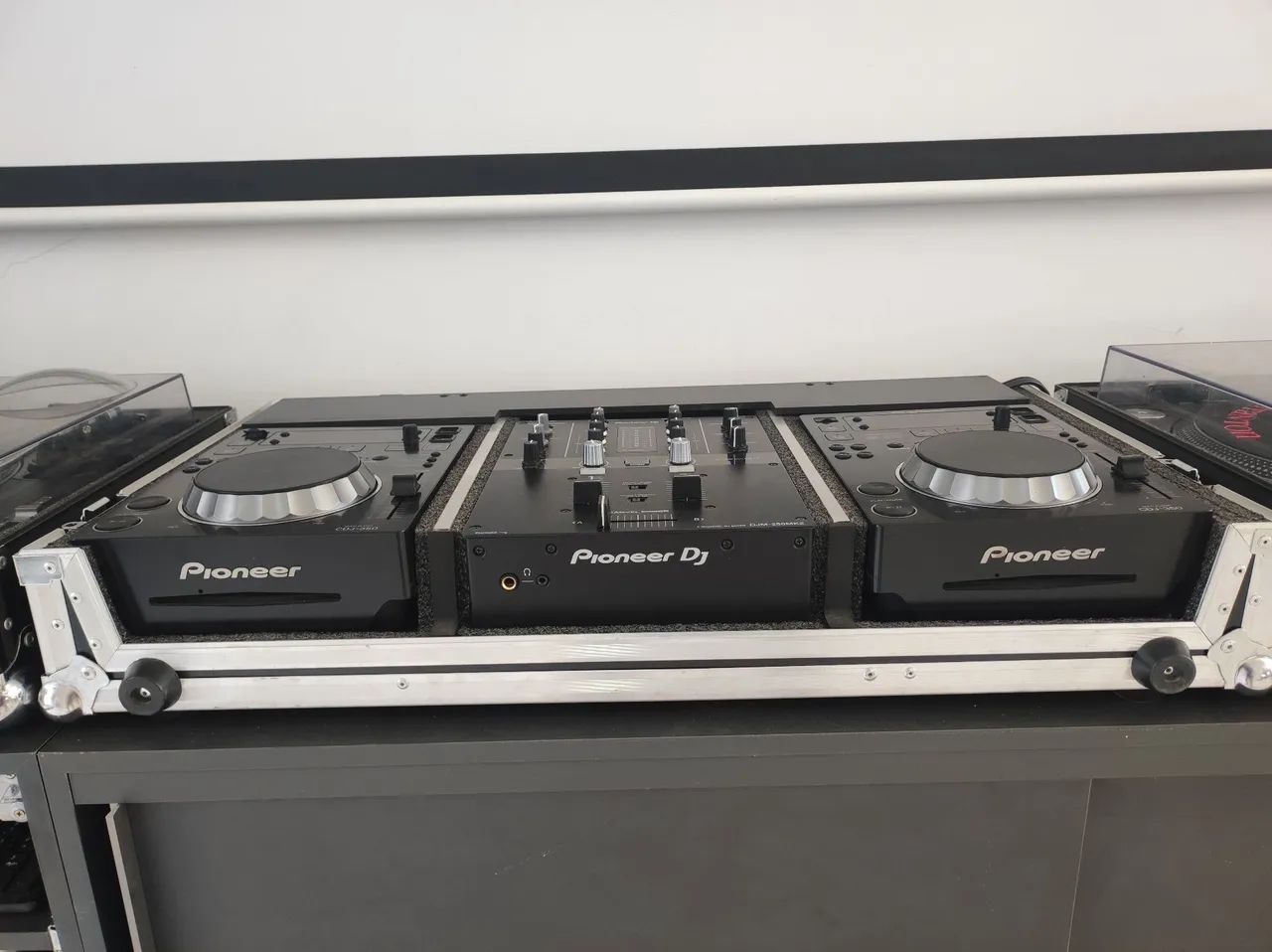 Kit CDJ Pioneer 350 e Mixer DJM 200 MK2 - Foto 2
