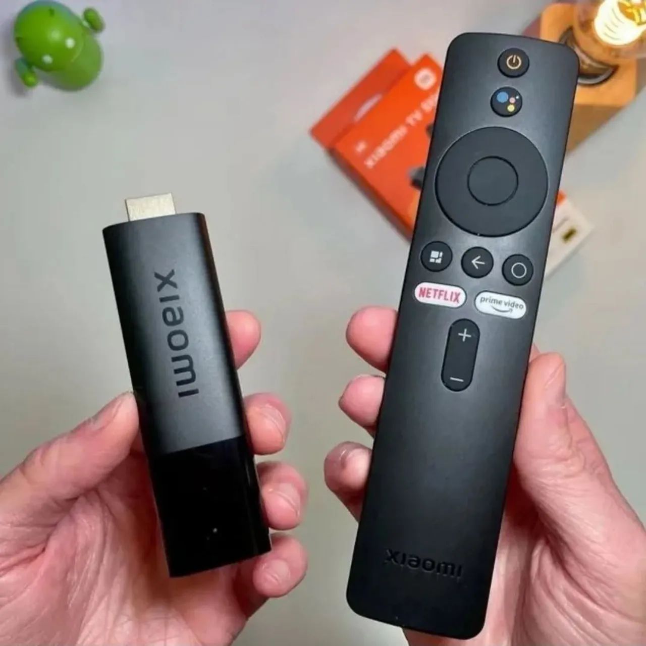 Mi Tv Stick Xiaomi 4k Controle De Voz Full Hd 2a Geração Cor Preto - Foto 2