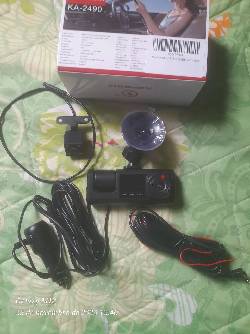 Camera veicular kapbom kA-2390 nova - Foto 4