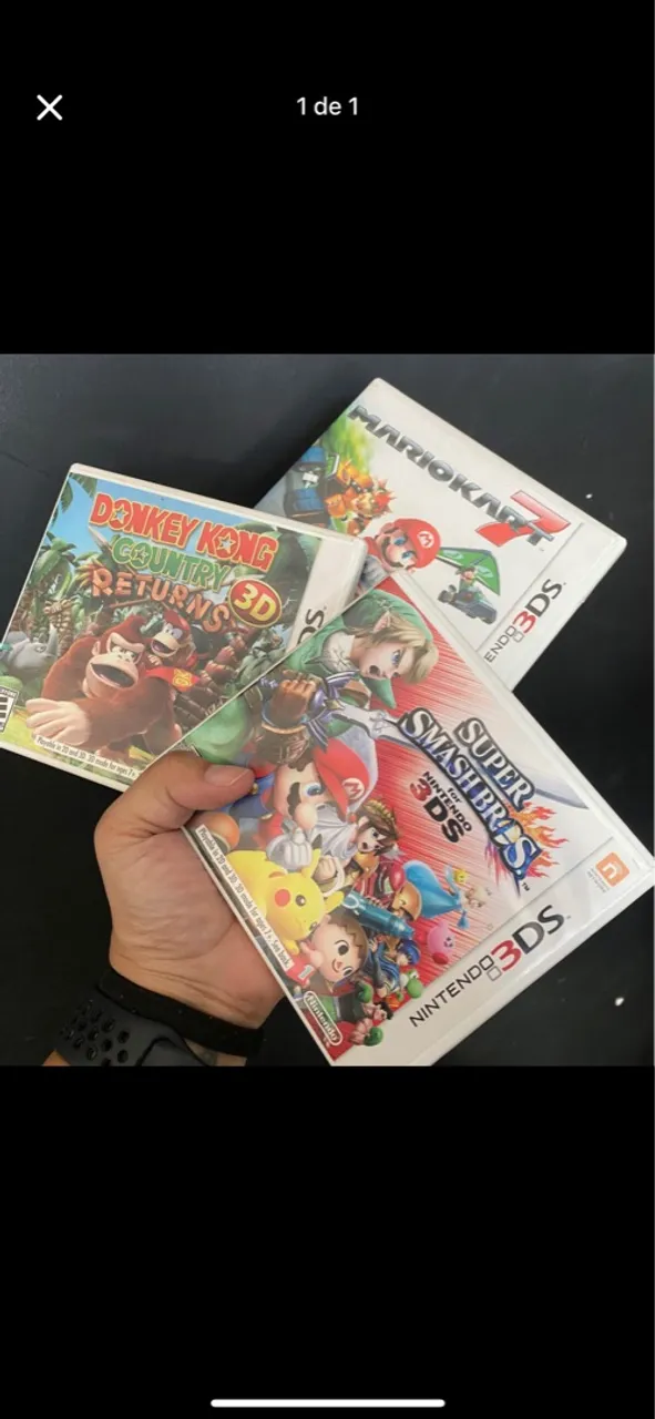 JOGOS DE NINTENDO 3DS ORIGINAIS