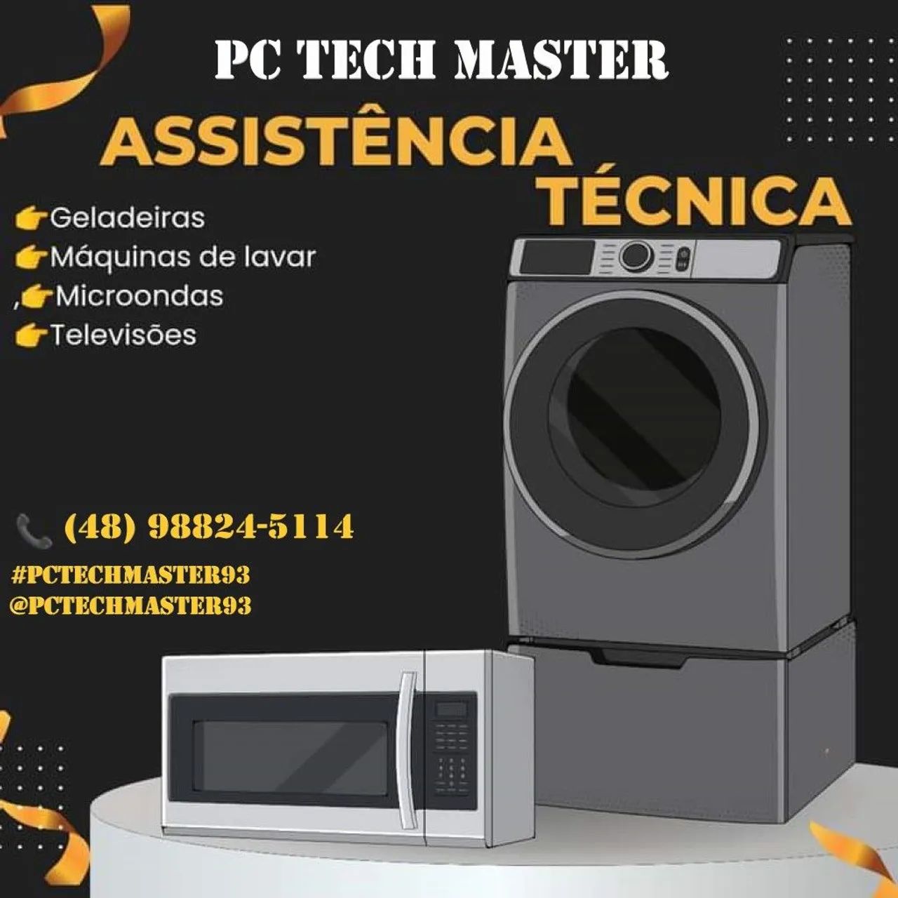 PC Tech Master - Assistência Técnica e Refrigeração Geladeira / Freezer / Refrigerador - Foto 2