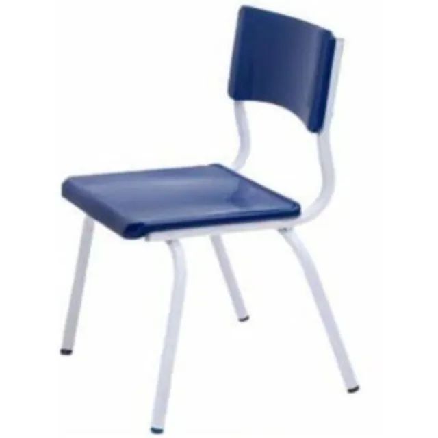 Cadeira Escolar Infantil Cor Azul Modelo 41101 Conforto Durável para Crianças - Foto 2