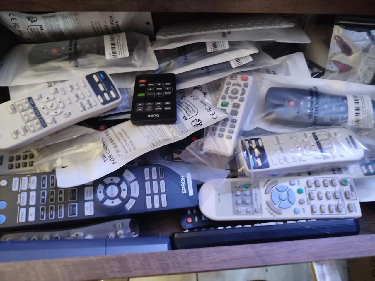 Controles para projetores originais novos 
