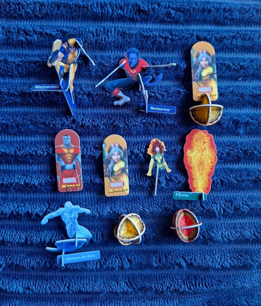 Tazos montáveis - X-Men
