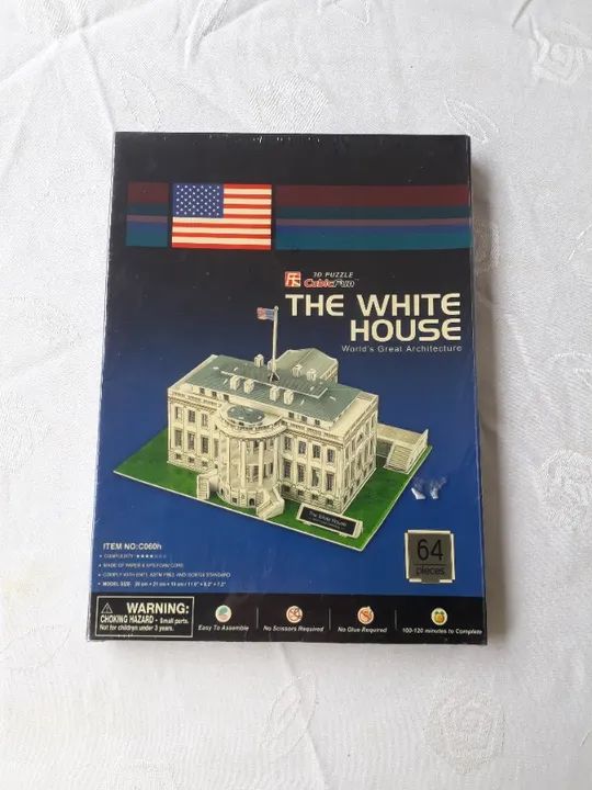 3D Puzzle cuble fun " The white House" - Foto 4