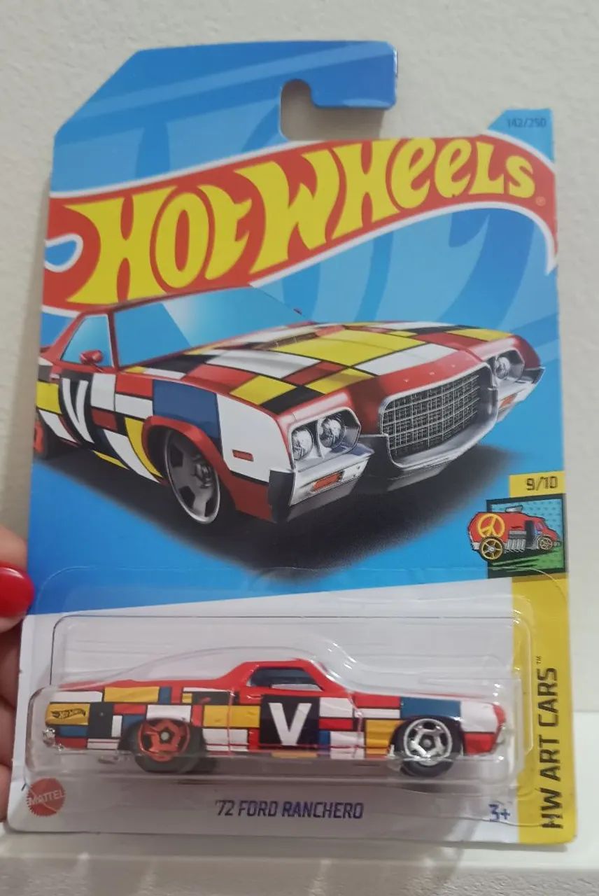 Hot Wheels '72 Ford Ranchero HW Art Cars