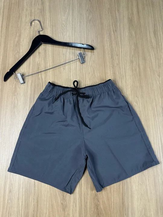 Short tactel com elastano masculino  - Foto 4