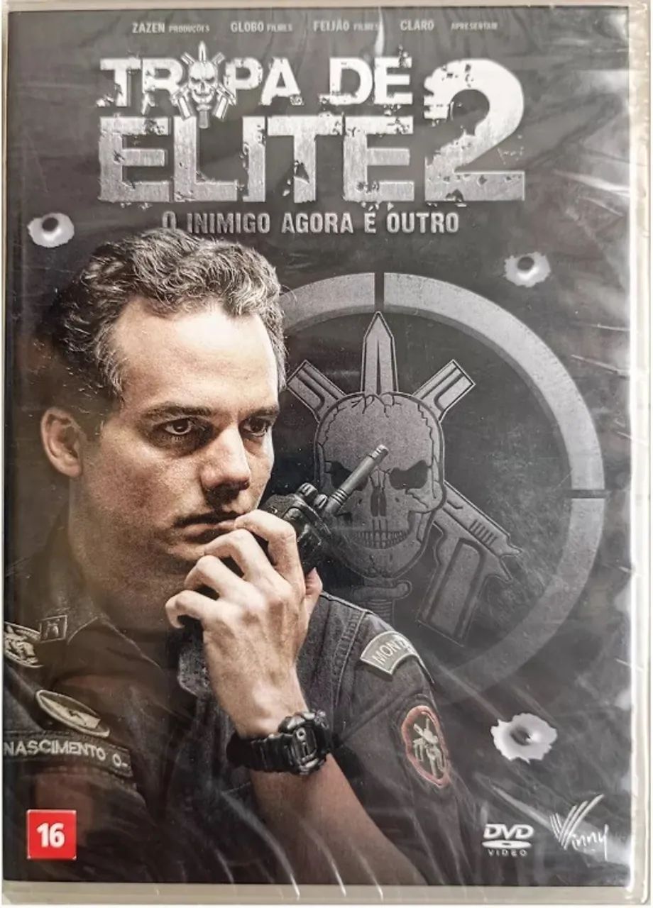 Dvd - Tropa de Elite2 - O Inimigo Agora é Outro - Novo-Lacrado