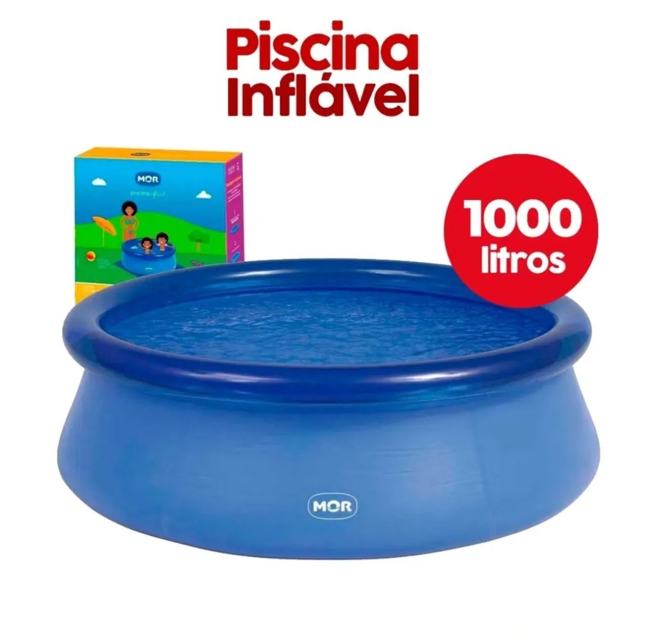 Piscina MOR 1.000 MIL Litros melhor escolha para a diversão 