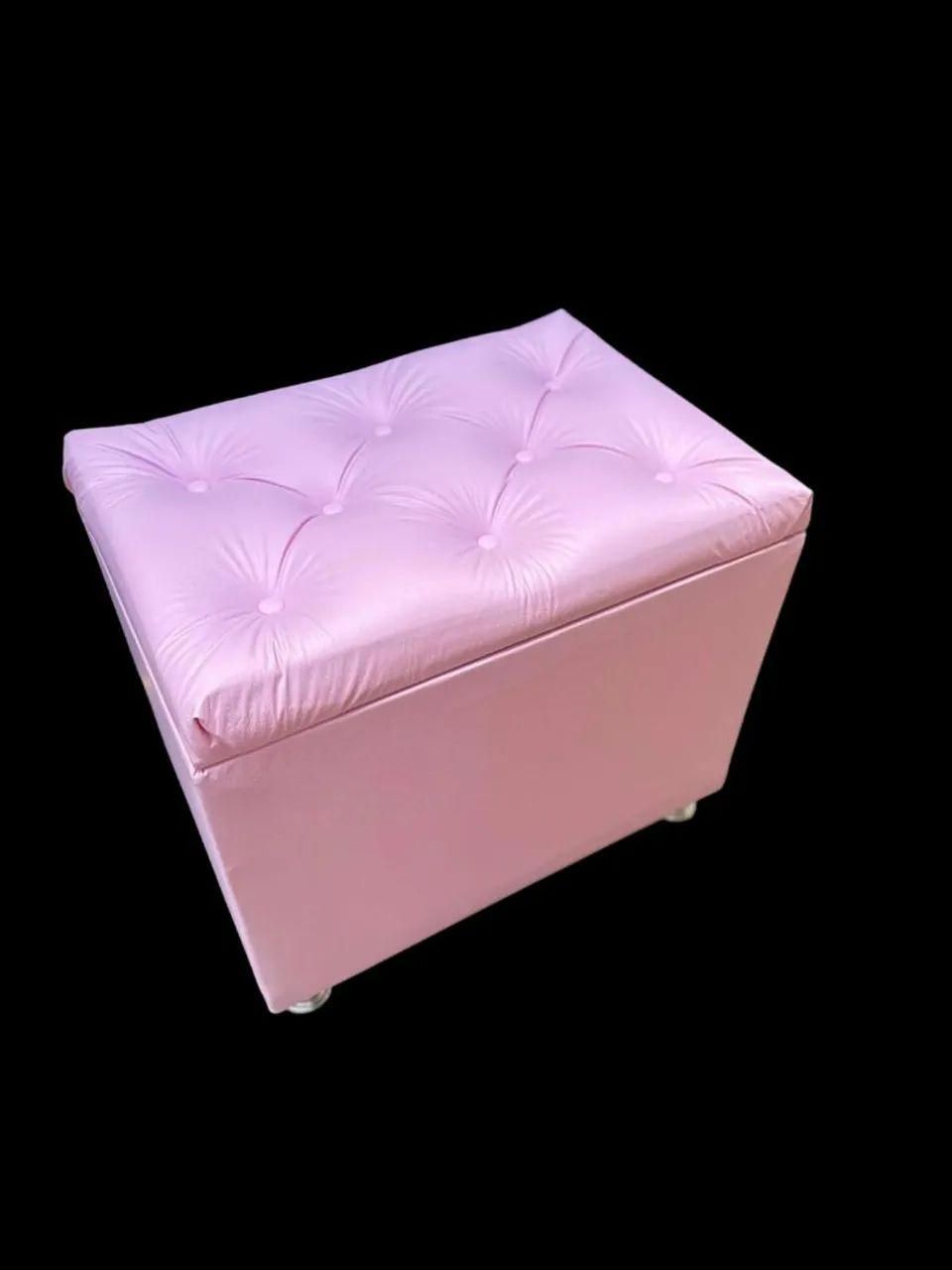 Puff Baú Ideal para decoração! - Foto 2